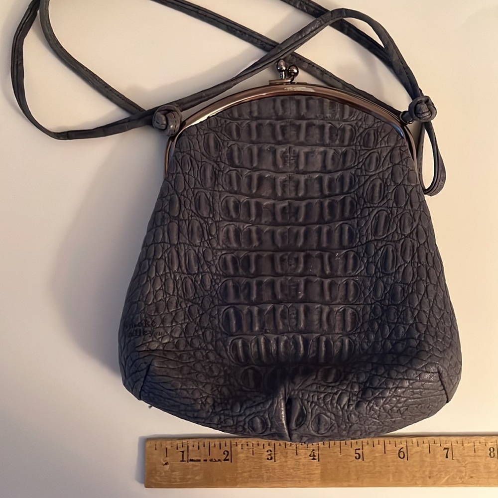 Blue shoulder bag - Picture 2 of 3